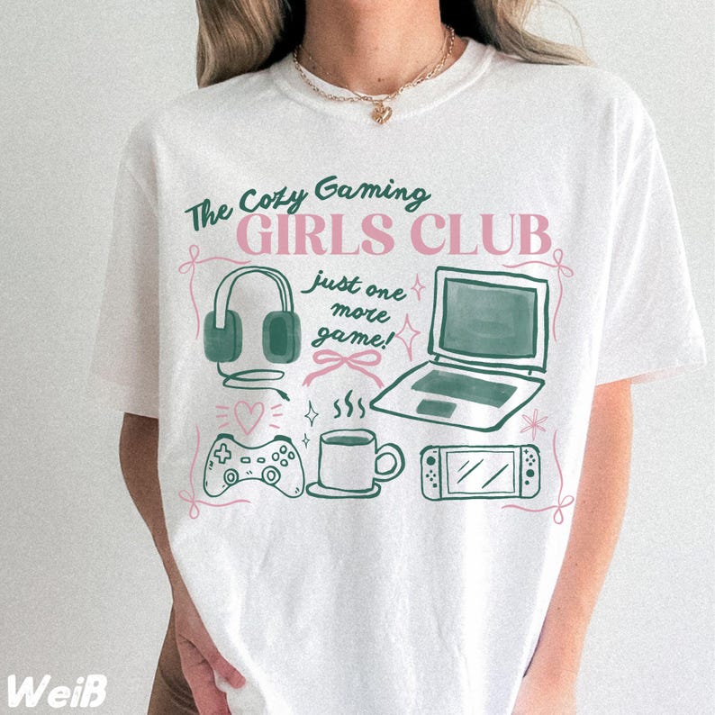 Pc Gaming Club - Футболка The Cozy Gaming Girls Club
