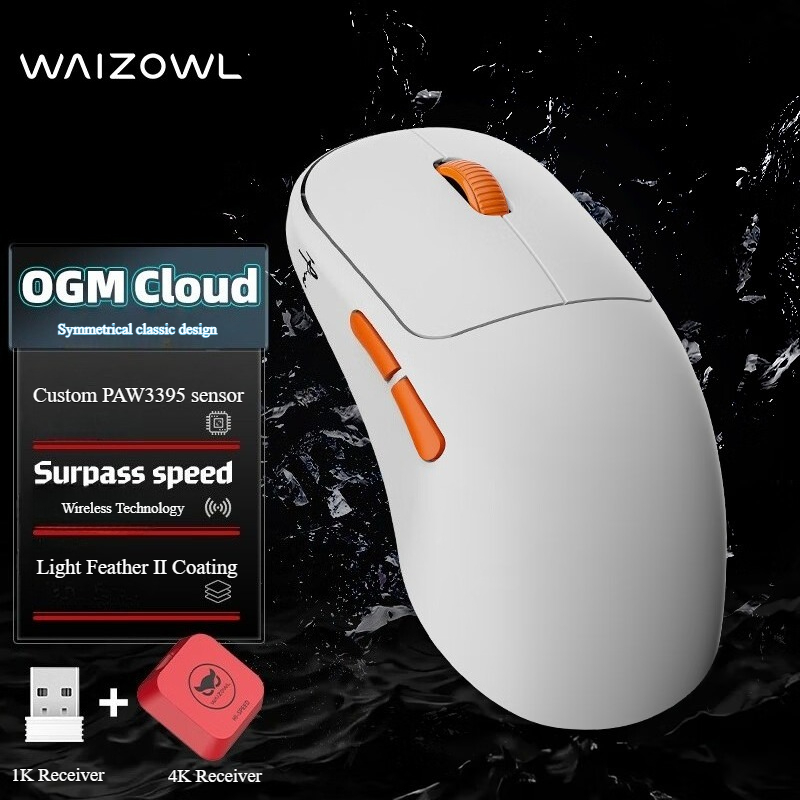 Pc Gaming Cloud - Беспроводная игровая мышь Waizowl OGM Cloud