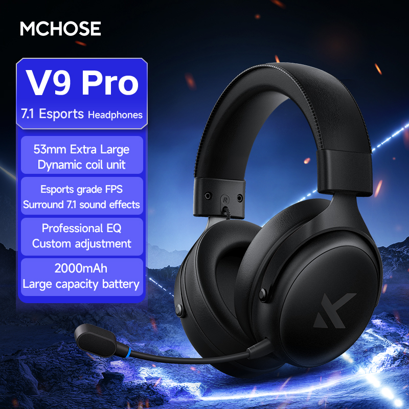 Pc Gaming Earphones - MCHOSE V9 Pro Гарнитура с микрофоном