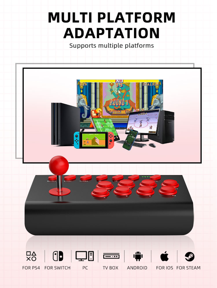 8-кнопочный аркадный джойстик  – обзор и цена Joystick Pc Gaming