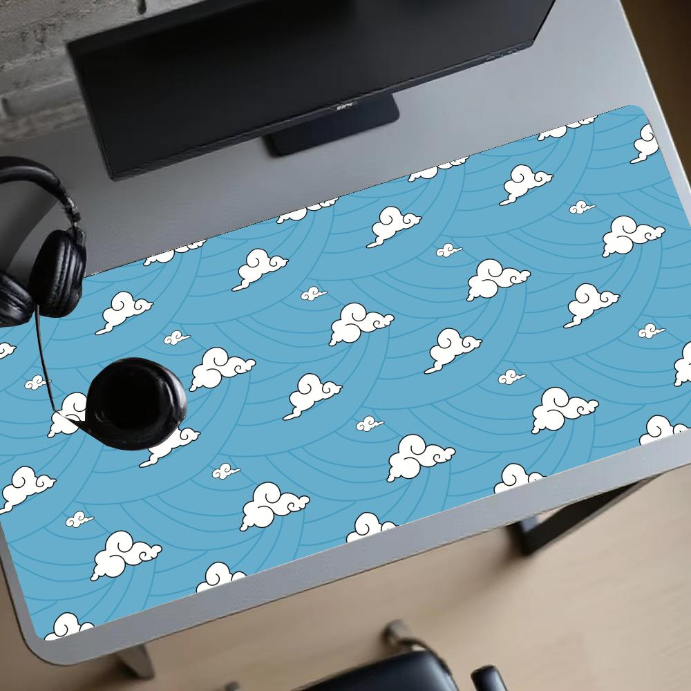 Игровые коврики с синими волна – обзор и цена Pc Gaming Cloud