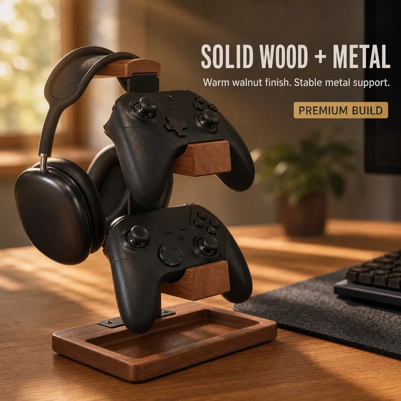 Деревянная подставка для наушн – обзор и цена Pc Gaming Earphones