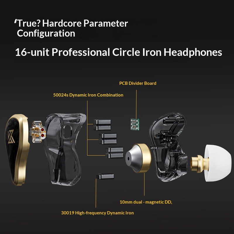 Наушники KZ ZAS металлические  – обзор и цена Pc Gaming Earphones