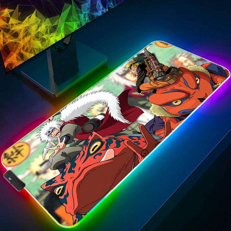 Большой коврик для мыши RGB дл – обзор и цена Pc Gaming Naruto