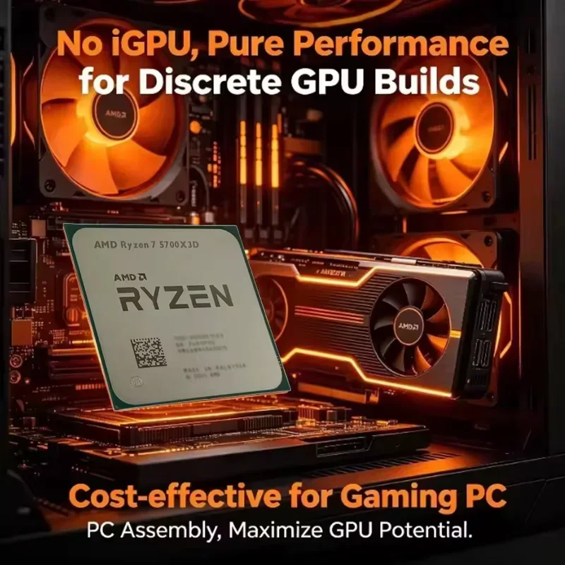 Процессор AMD Ryzen 7 5700X3D  – обзор и цена Pc Gaming Cpu